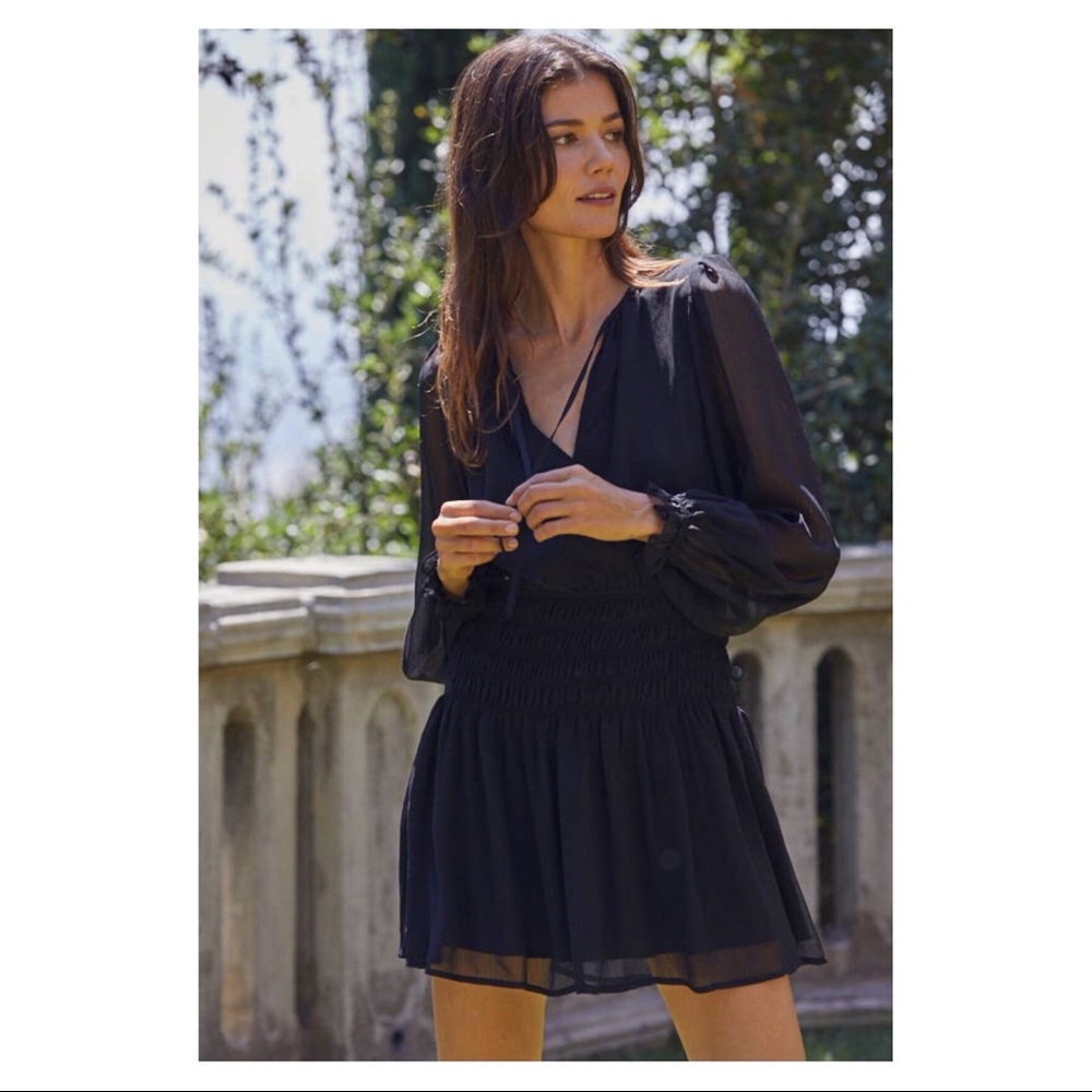 BE TOGETHER ‘ISABELL BLACK MINI DRESS’ SIZE / VARIOUS